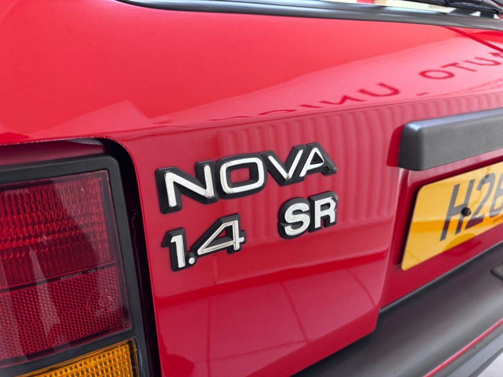 1991 Vauxhall Nova H26WGN