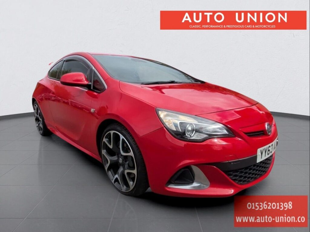 2013 Vauxhall Astra GTC YY63AJU